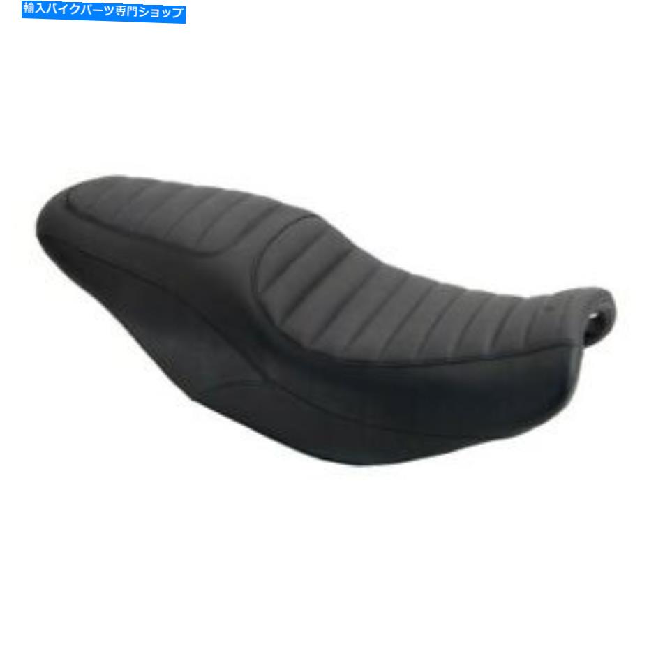 シート マスタングブラックトリッパーファスバックレトロ2アップシート2015アップドゥカティスクランブラ75027 Mustang Black Tripper Fastback Retro 2-Up Seat 2015-Up Ducati Scrambler 75027