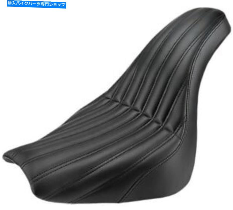  18-20 HD FXBR / SΤΥץե顼ʥåAllante 2åץȥ֥å818-31-047K Profiler Knuckle Allante 2-Up Seat Black Gel 818-31-047K For 18-20 HD FXBR/S