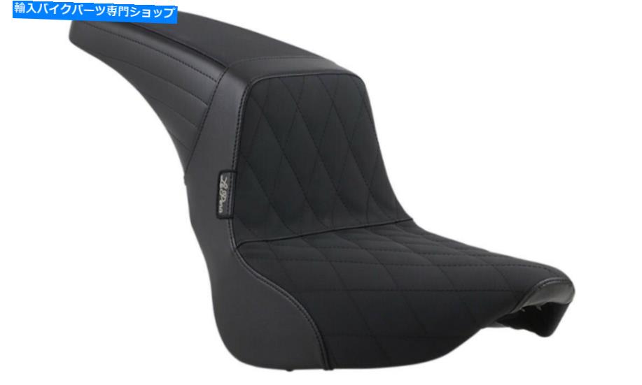 シート Le Pera Black Kickflip 2-Up Seet Diamond W / Gripp Tape Harley M8 Softail 18-21 Le Pera Black Kickflip 2-Up Seat Diamond w/ Gripp Tape Harley M8 Softail 18-21