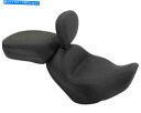 シート マスタング79005ドライバーバックレスト付きツーピースシート - ビンテージ Mustang 79005 Two-Piece Seat with Dr...