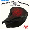 シート 2014-2021インドのチーフスプリングシートマウントキットアリ赤ゲーターレザーBS MRC 2014-2021 Indian Chief Spring Seat Mounting Kit Ant Red Gator Leather bs MRC
