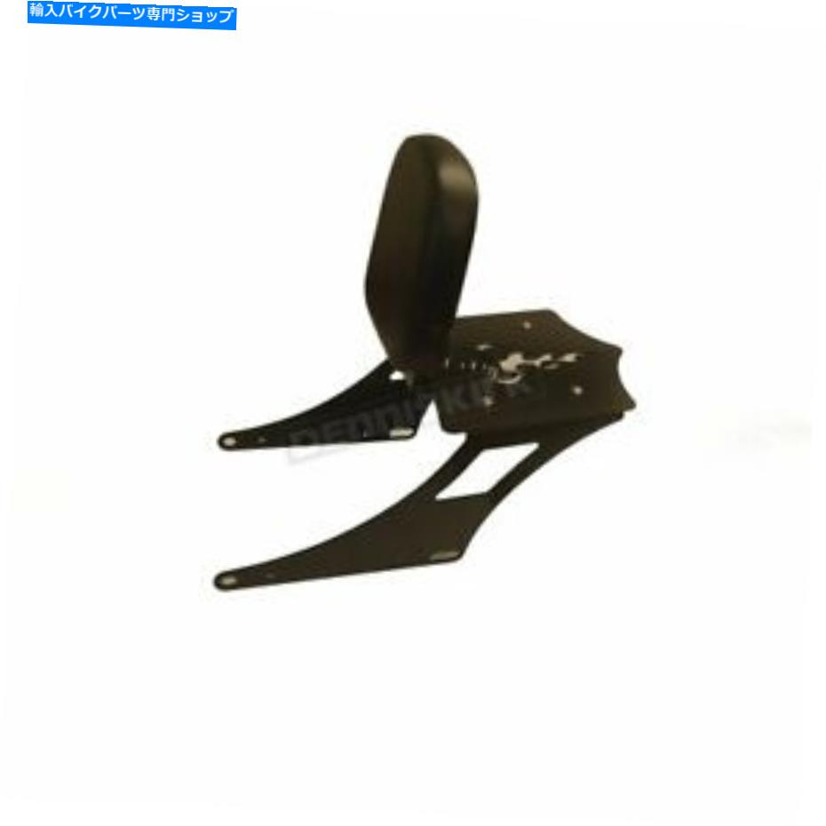  BDD֥å8ܡ륷Сw /ʪåХå쥹ȤΤ2åץ - 101-055-501 BDD Black 8-Ball Sissy Bar w/Luggage Rack &Backrest for 2Up Seats - 101-055-501