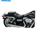 シート マスタングワイドツーリングシートブラック、ハーレーダビッドソンダイナ06-17 MUSTANG Wide Touring Seat Black, For...
