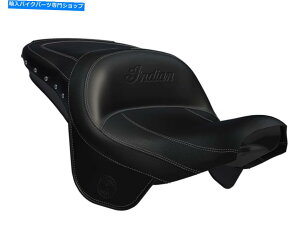 シート インドのオートバイの耐久の黒いビニールクライマルコマンド暖房の冷却クラシックシート INDIAN MOTORCYCLE DURABLE BLACK VINYL ClimaCommand HEATING COOLING CLASSIC SEAT