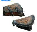 シート 2010-2021 Sportster Harley Spring SeatキットサドルバッグAnt Brn OakレザーBCS 2010-2021 S...