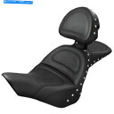 シート Saddlemen Explorer Studded 2アップシートw / backrest 2013-17ハーレーFXSBのブレイクアウト Saddl...