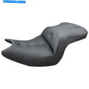 シート SADDLEMEN加熱Roadsofa Seat - GL(ブラック)H18-07-181HCT Saddlemen Heated Roadsofa S...