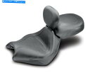 シート 新しいマスタングオートバイシート - 2002-2008ホンダVTX1800C New Mustang Motorcycle Seat - 2002-2...
