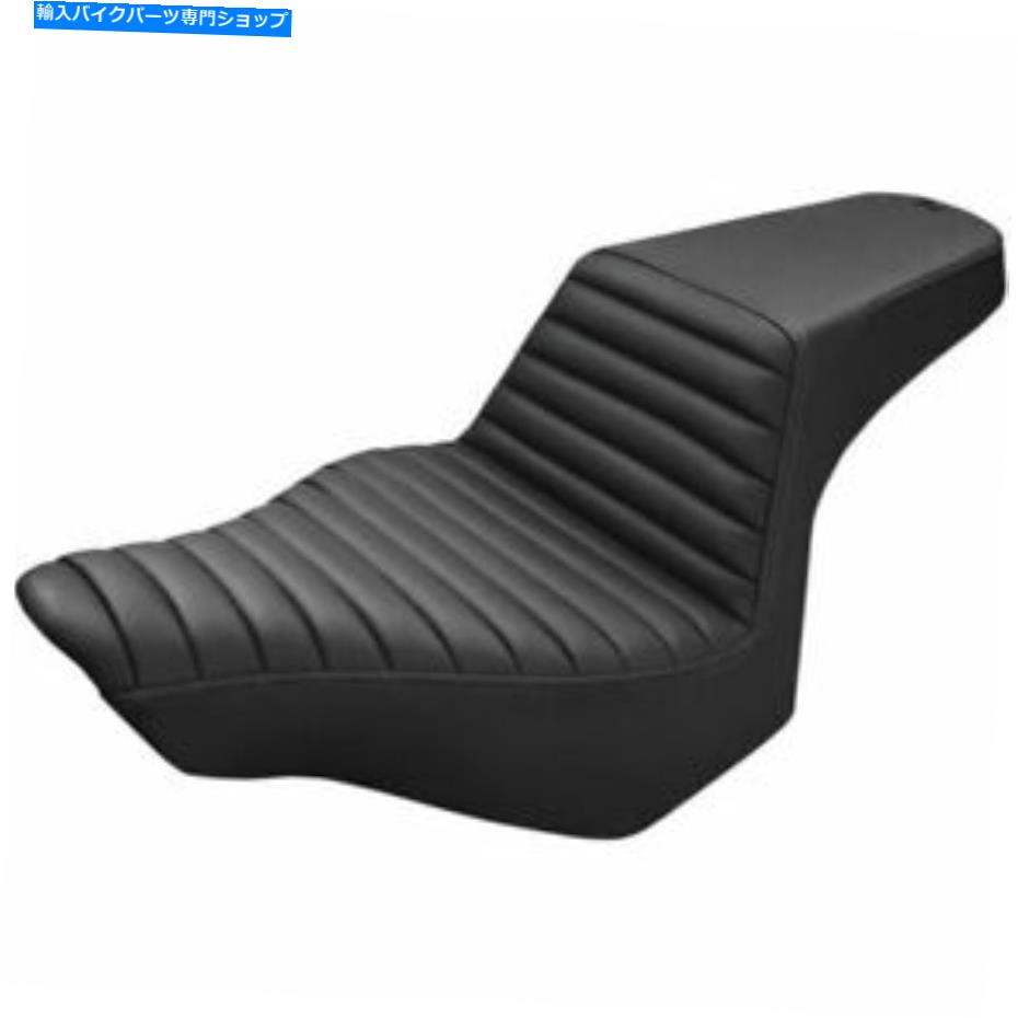 シート Saddlemen Tuck N Roll Step-op 2013-17ハーレーソフテイルブレイクアウトFXSB Saddlemen Tuck N Roll Step-Up Seat for 2013-17 Harley Softail Breakout FXSB