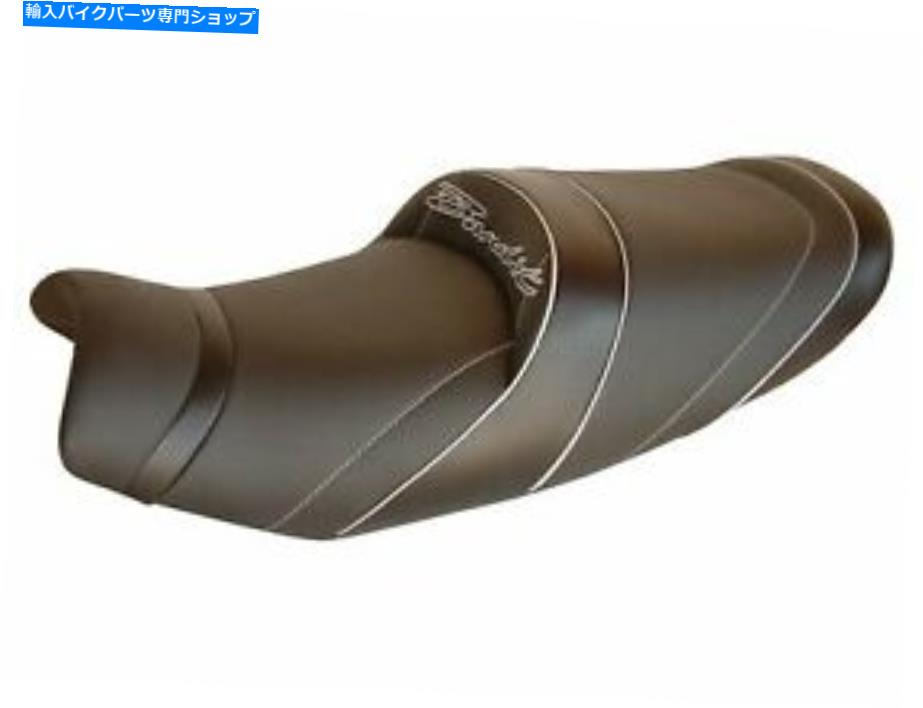 シート スズキバンディット1250 05-09トップ販売者デラックスシートコンフォートブラックホワイト1847S Road SUZUKI BANDIT 1250 05-09 Top Sellerie Deluxe seat Comfort Black White 1847S Road