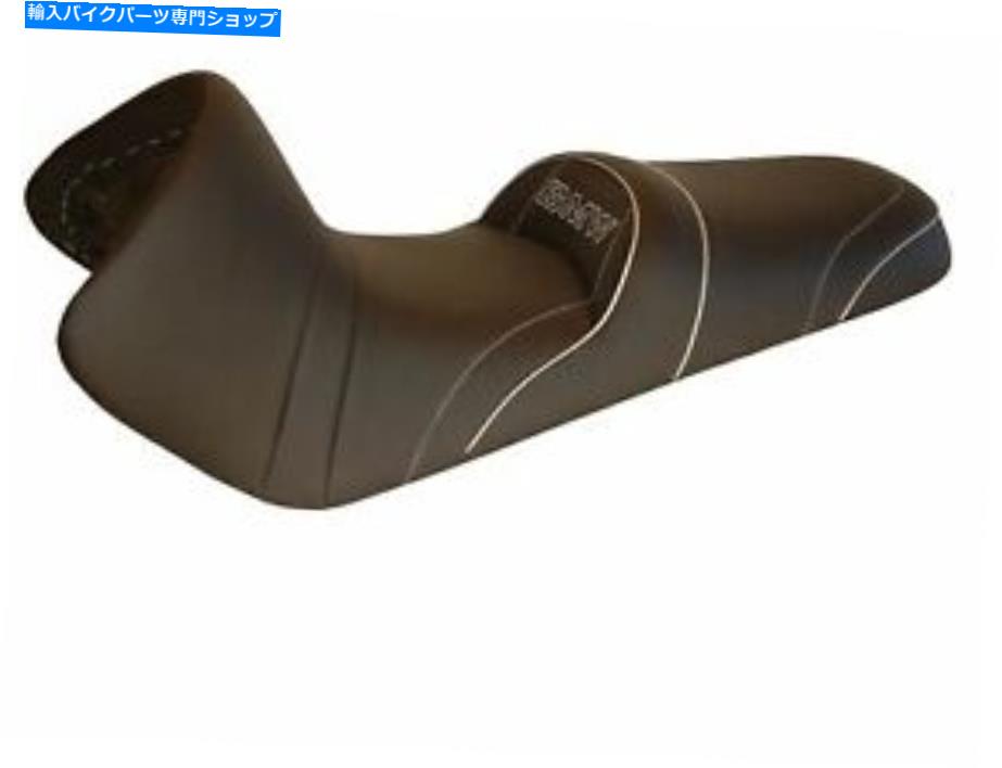 シート BMW F 650 1993-2000トップ販売者デラックスシートコンフォートブラックシルバースポーツモト093 BMW F 650 1993-2000 Top Sellerie Deluxe seat Comfort Black Silver Sport Moto 093