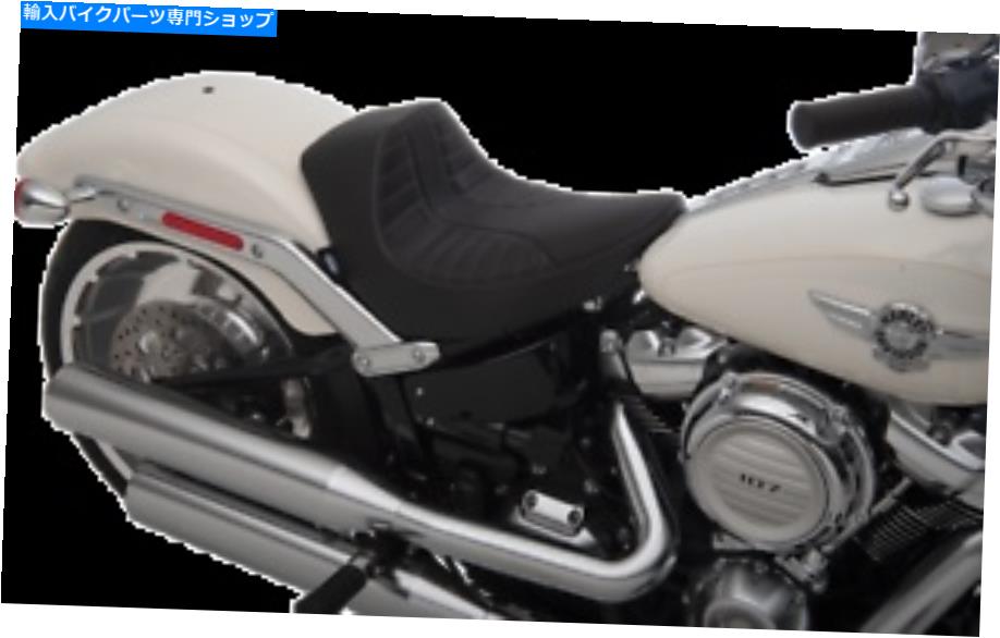  ϡ졼եȤΤ18-20Τ18-20ΤΥɥåڥƥӥˡ륷Сԥ󥽥 Drag Specialties Vinyl Silver Scorpion Solo Seat for 18-20 for Harley Softail