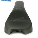 シート ドラッグスペシャリブラックスムーズソーラーレザー捕食者シート - 0802-1153 Drag Specialties Black Smooth Solar Leather Predator Seat - 0802-1153