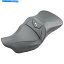シート Saddlemen Roadsofa Trike Seat - 加熱 - カーボンファイバー(ブラック)808-07B-185THC Saddlemen...