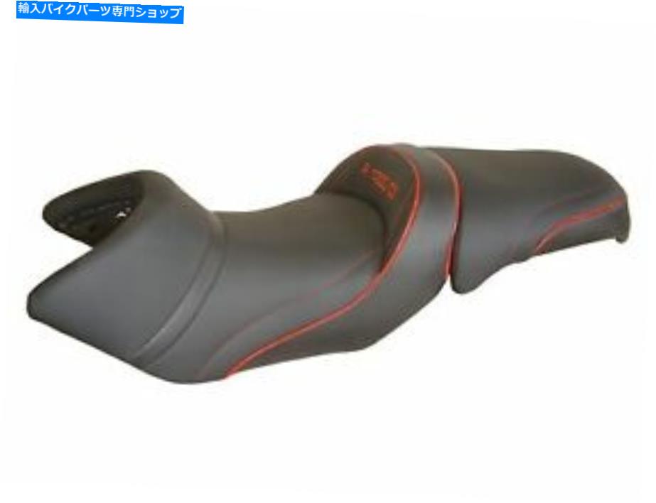 シート BMW R 1200 GS 2004-2013トップ販売者デラックスシートコンフォートブラックレッドスポーツ093 BMW R 1200 GS 2004-2013 Top Sellerie Deluxe seat Comfort Black Red Sport 093
