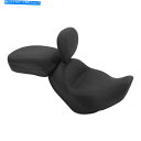 シート マスタングオートバイ製品2ピースビンテージシート - 運転席バックレストブラック79005 MUSTANG MOTORCYCLE PRODUCTS 2-...