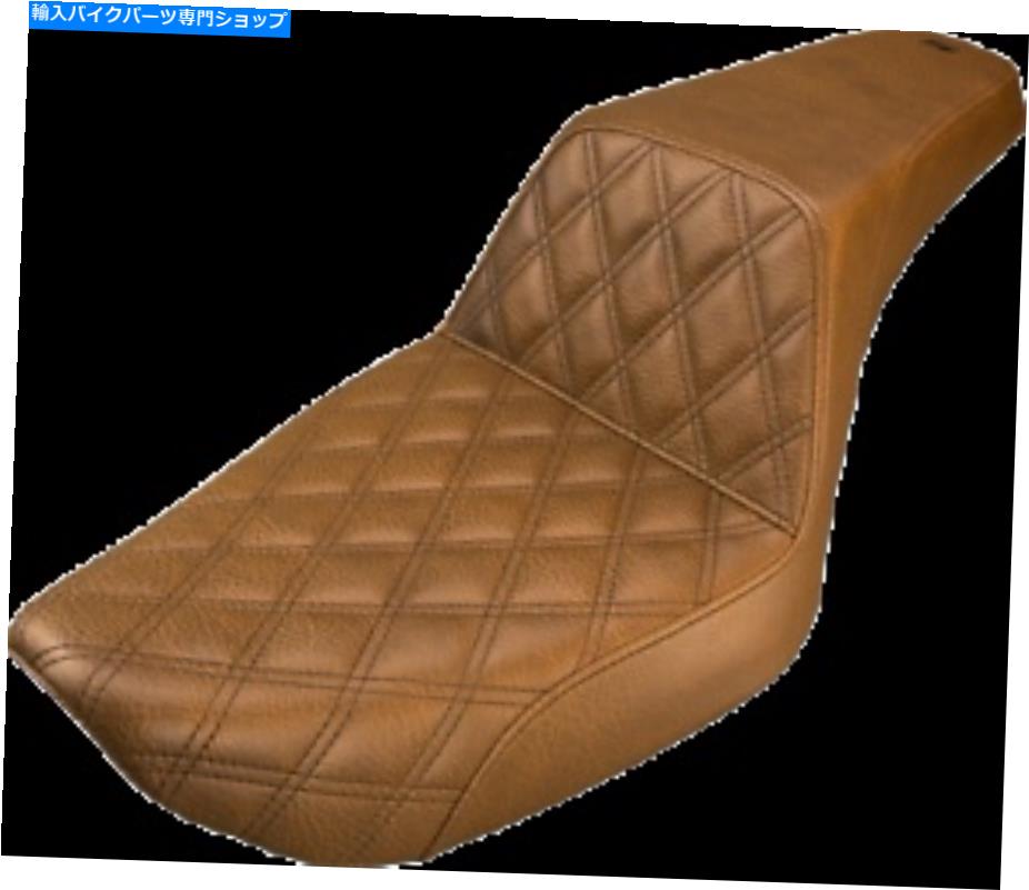 シート SaddlemenステップアップシートブラウンLS 896-04-172BR. Saddlemen Step-Up Seats Brown LS 896-04-172BR