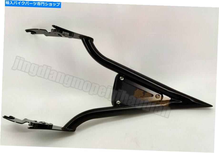 シーシーバー ハーレーツーリングロードストリートエレクトラグライドロードキングブラック Backrest Sissy Bar for Harley Touring Road Street Electra Glide Road King Black