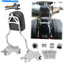 シーシーバー FIT 18アップハーレーFXLR FXLRS FLSBクロムホールドファストバックレストSissy Bar +ドッキングキット Fit 18-UP Harley FXLR FXLRS FLSB Chrome Holdfast Backrest Sissy Bar+Docking Kits