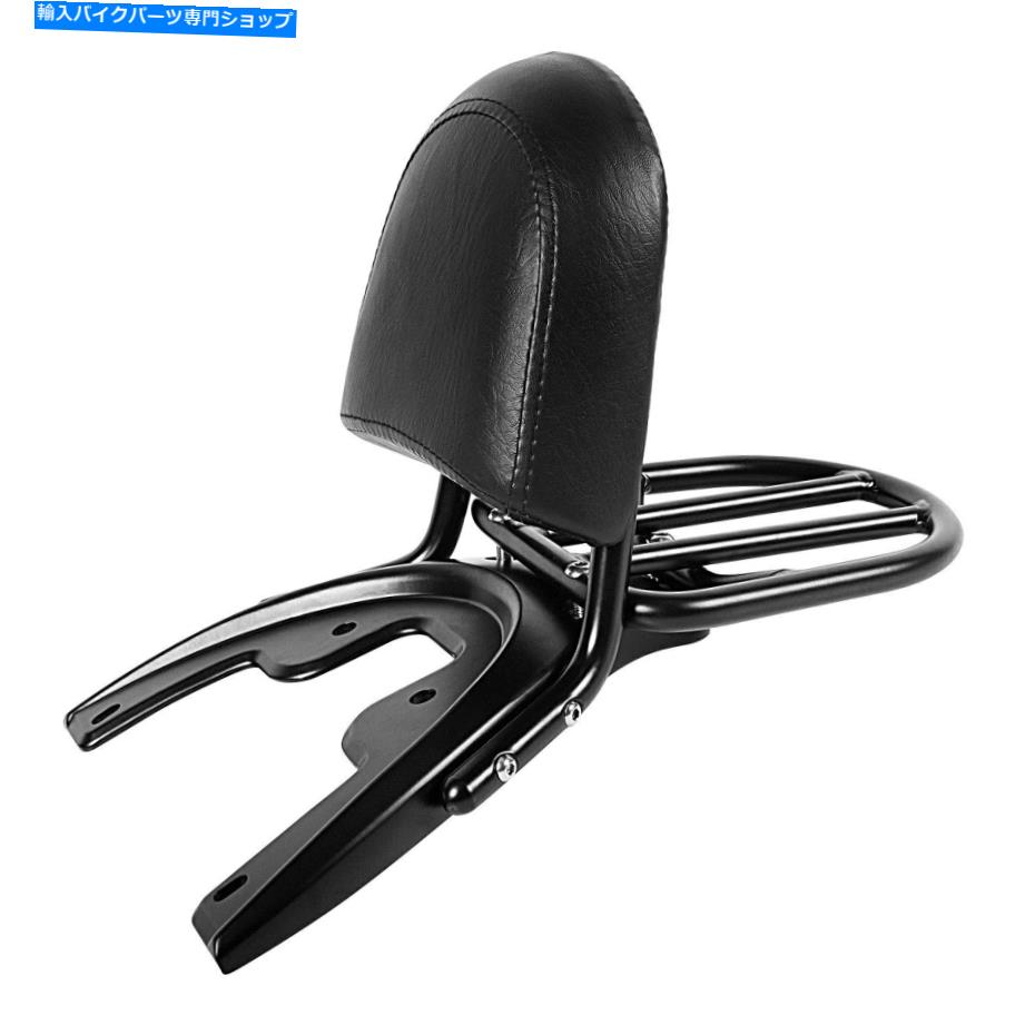 シーシーバー Harley-Davidson V-Rod 02-06 Hogworkz Black Sissy Bar Backrest W荷物ラック For Harley-Davidson V-Rod 02-06 HogWorkz Black Sissy Bar Backrest w Luggage Rack
