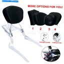 シーシーバー ヤマハV-STAR 950 1300のための荷物ラックと旅客クロームSissy Barの背もたれ Passenger Chrome Sissy Bar Backrest with Luggage Rack for Yamaha V-Star 950 1300