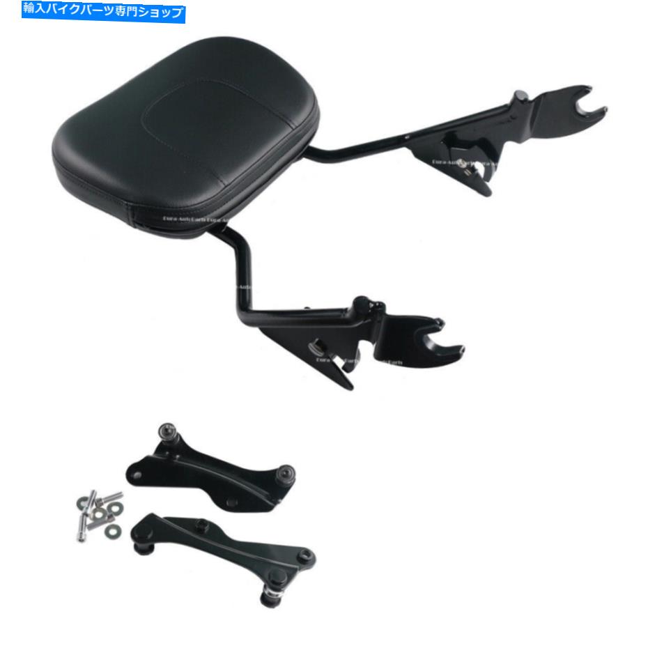 シーシーバー Harley Road Glide 2014-20 Sissy Bar Backrest W / 4ポイントドッキングハードウェア Fit for Harley Road Glide 2014-20 Sissy Bar Backrest w/ 4 Point Docking Hardware