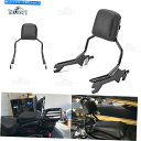 シーシーバー Harley 18+ Fat Boy Breakout flfb fxbrの取り外し可能なホールファーストサイッシュバーの背もたれ For Har...