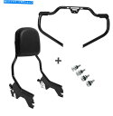 シーシーバー STS21 SissybarをDockingkit +ハーレーソフト用クラッシュバー18-20 Set STS21 Sissybar with Dockingkit + Crash bar for Harley Softail 18-20(2)