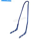 シーシーバー Motherwell Products Blue One Piete Sissy Bar - MWL-156T-18Blue Motherwell...