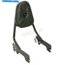 シーシーバー Motherwell Products GlossブラックワンピースSissy Bar W / PAD - MWL-156S-18GB Mothe...