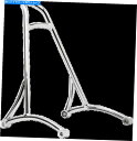 シーシーバー バーリーシスバーショートクローム#B13-1500C Burly Sissy Bars Short Chrome #B13-1500C(2)