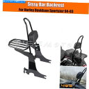 シーシーバー スポーツスターXL883C XL1200 94-2003のための旅客背もたれのSissy Bar&荷物ラック Passenger Backrest Sissy Bar & Luggage Rack For Sportster XL883C XL1200 94-2003(2)