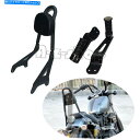 シーシーバー 背もたれのSissy Barフットペグサイドアームズ&パッドヤマハボルトXVS950 R-SPEC 14-16 Backrest Sissy Ba...