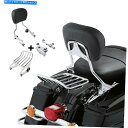 シーシーバー Sissy Barの背もたれのパッドLED荷物ラックのドッキングキットのハーレーツーリング09-13新しい Sissy Bar Backrest Pad LED Luggage Rack Docking Kit For Harley Touring 09-13 New(2)