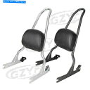 シーシーバー ハーレーソフトファットボーイ2007-2016のためのオートバイの乗客のSissy Barの背もたれ Motorcycle Passenger Sissy Bar Backrest For Harley Softail Fatboy 2007-2016(2)