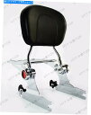 シーシーバー harley 06-後のSuspailのための調節可能な背もたれのSissy Barの荷物ラックのリフレクター Adjustable Backrest Sissy Bar Luggage rack Reflector For Harley 06-later Softail