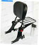 シーシーバー HD Sportster 94-03のためのラゲッジラックの取り外し可能な背もたれのそばのバー Detachable Backrest Sissy Bar w/ Luggage Rack For HD Sportster 94-03 Adjustable