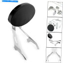 シーシーバー 1セット旅客Sissy Bar Dackrest W / Rack Fits Yamaha Midnight Star XVS 1300 1 Se...