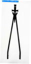 シーシーバー Sissy Bar Stick - 30in DaggertudeスタイルサイクルビジョンブラックCV-8011B Sissy Bar Stick - 30in Daggertude Style Cycle Visions Black CV-8011B(2)