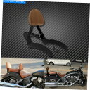 シーシーバー インドスカウト2015-2020のための茶色の乗客の背もたれのSissy Bar Rackの取り付けフィット Brown Passenger Backrest Sissy Bar Rack Mounting Fit For Indian Scout 2015-2020