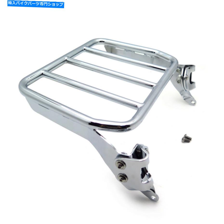 シーシーバー 18歳のFLFB FLFBのためのクロムスポーツ荷物ラックFXBR Holdfast Sissy Bar Chrome Sport Luggage Rack For 18-later FLFB FLFBS FXBR Holdfast Sissy Bar