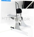 シーシーバー 2002-2005ハーリーダイナの乗客のためのHTTMTの取り外し可能なSissybar荷物ラック[P / N: HTTMT Detachable Sissybar Luggage Rack For 2002-2005 Harley Dyna Passenger [P/N: