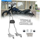 シーシーバー 18+ハーレーソフトFLHCデラックスFLSL用背の高いSissy Barの背もたれのパッドのドッキングキット Tall Sissy Bar Backrest Pad Docking Kit For 18+ Harley Softail FLHC Deluxe FLSL