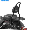 シーシーバー 荷物ラックブラック付きハーレークロスボーン08-11のためのSissy Bar CSMの修正 Sissy bar CSM Fix for Harley Cross Bones 08-11 with luggage rack black