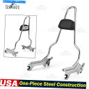 シーシーバー 20 ハーレーブレイクアウトfxbr脂肪少年flfb 18 20 Tall Passenger Sissy Bar Backrest For Harley Breakout FXBR Fat Boy FLFB 18