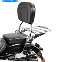 シーシーバー Sissy Bar +リアラック着脱可能ハーレースポーツスター1200ナイトスター08-12クロム Sissy Bar +Rear Rack detachable for Harley Sportster 1200 Nightster 08-12 chrome(2)
