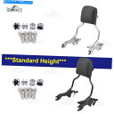 シーシーバー 旅客Sissy Barの背もたれのドッキングハードウェアfxfb fxfbs 18+ Passenger Sissy Bar Backrest Docking Hardware For Harley Fat Bob FXFB FXFBS 18+(2)