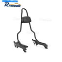 シーシーバー ハーレーソフトFXBR FXBR FXBR FXBR FLFB 18-21のための黒のワンピースの乗客の背もたれのSissy Bar Black ...
