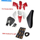 タンク Honda Dirt Bike Pitto DHZ SSR SDG用CRF70プラスチックフェンダー+燃料タンクシート CRF70 PLASTICS Fender + Fuel Tank SEAT for Honda DIRT BIKE PITPTO DHZ SSR SDG