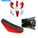 タンク Honda CRF50 XR50 XR50 XR50 XR50 XR50 XR50 XR50 XR50 XR50のためのレッドプラスチック+燃料タンク+背の高いシート Red Plastics+Fuel Tank+Tall Seat for Honda CRF50 XR50 Dirt Pit Bike Atomik Baja